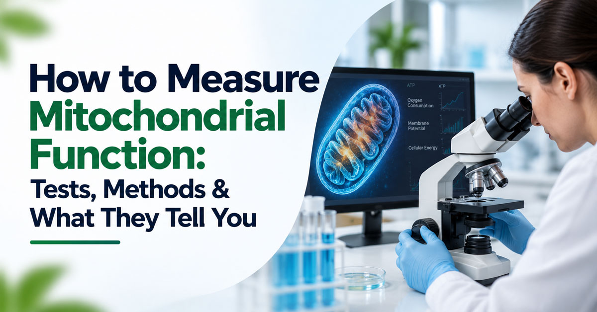 How to Measure Mitochondrial Function Tests, Methods & What They Tell You