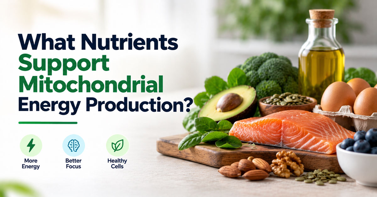 What Nutrients Support Mitochondrial Energy Production
